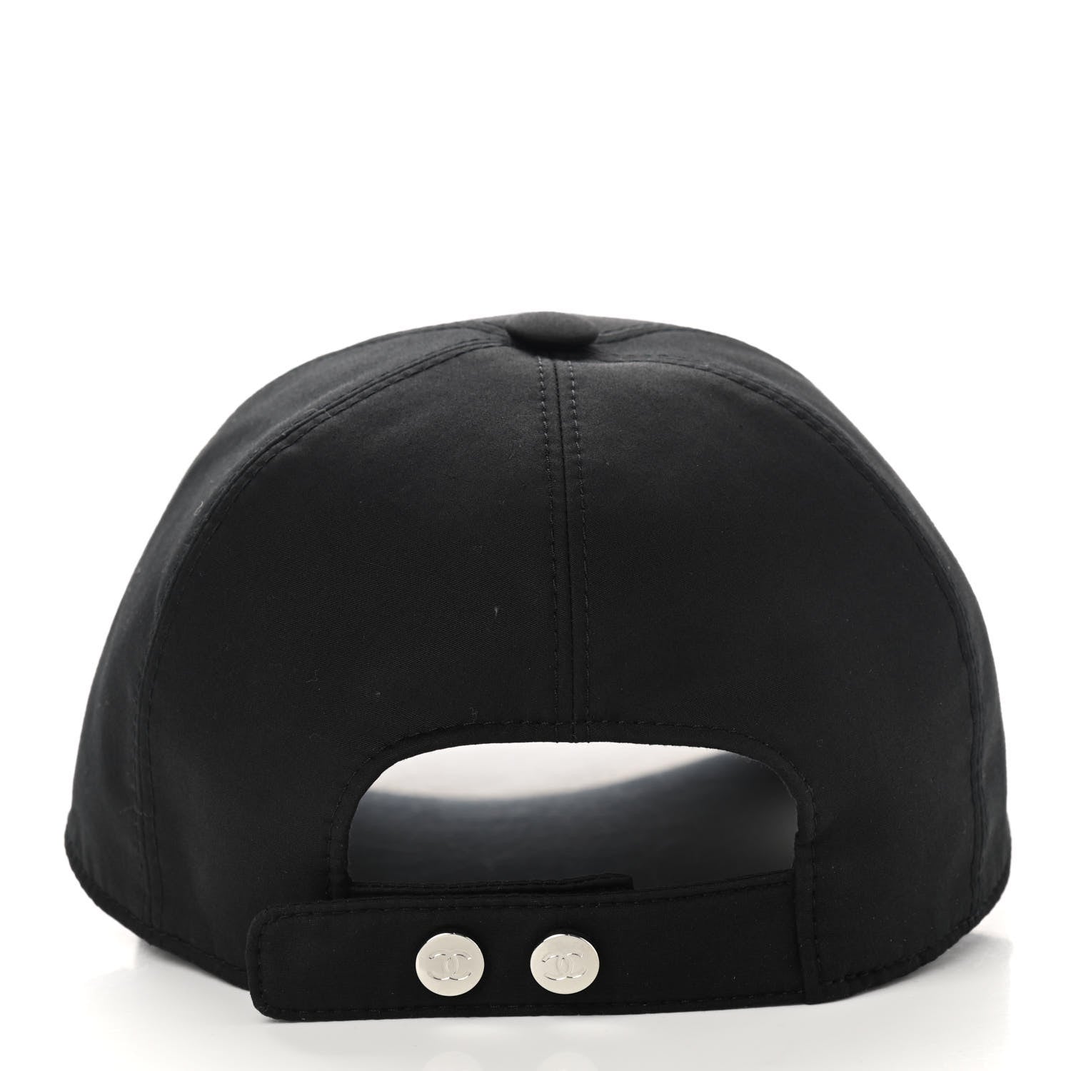 Chanel Cotton CC Cap Hat Black 6 of 9