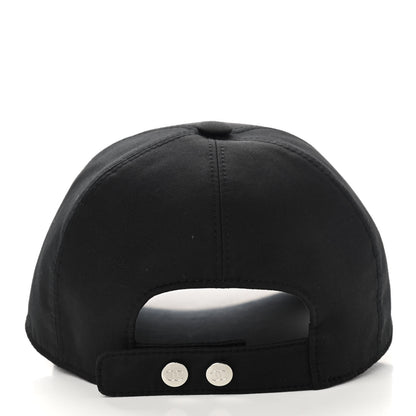 Chanel Cotton CC Cap Hat Black 6 of 9