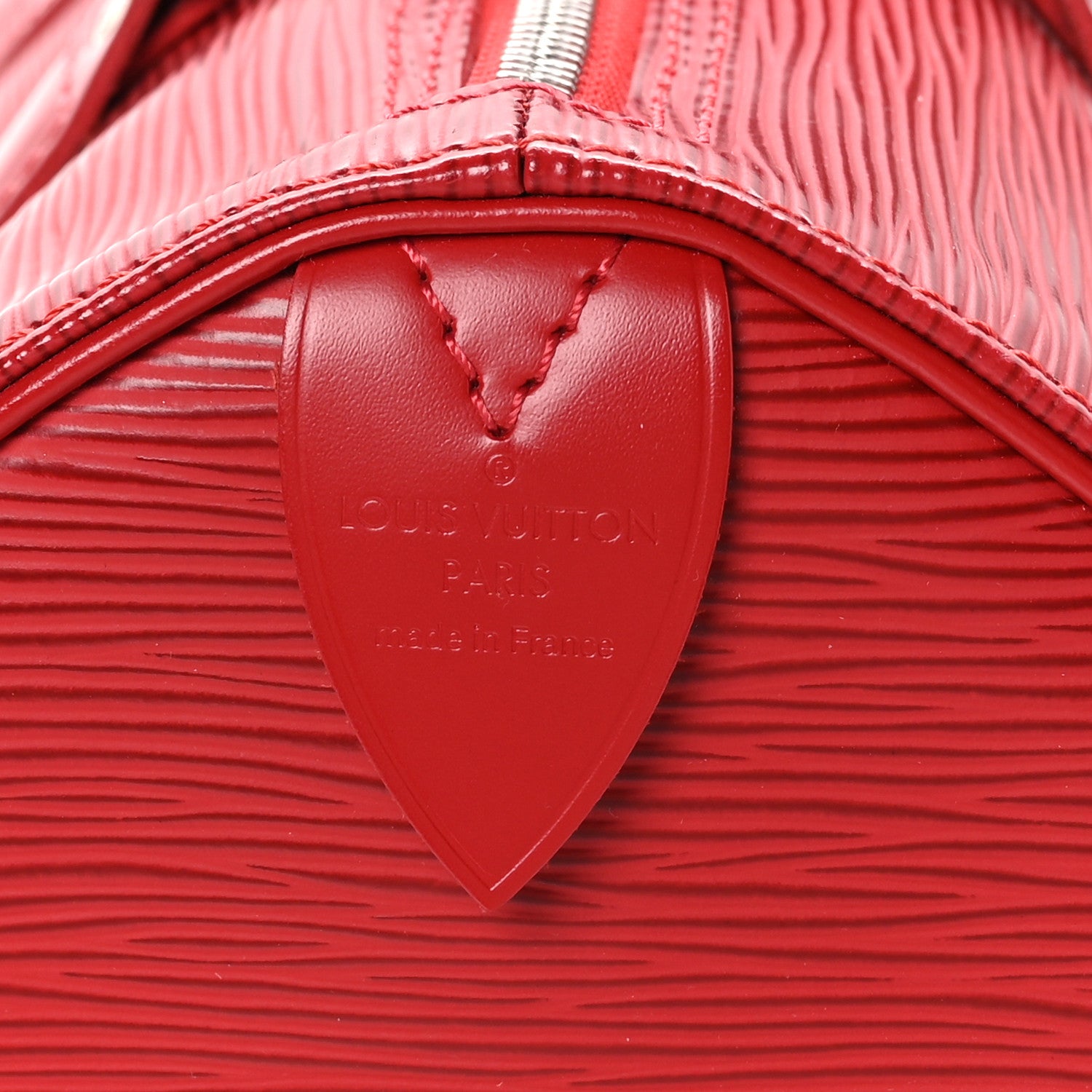 Louis Vuitton Epi Speedy 25 Rouge 6 of 10