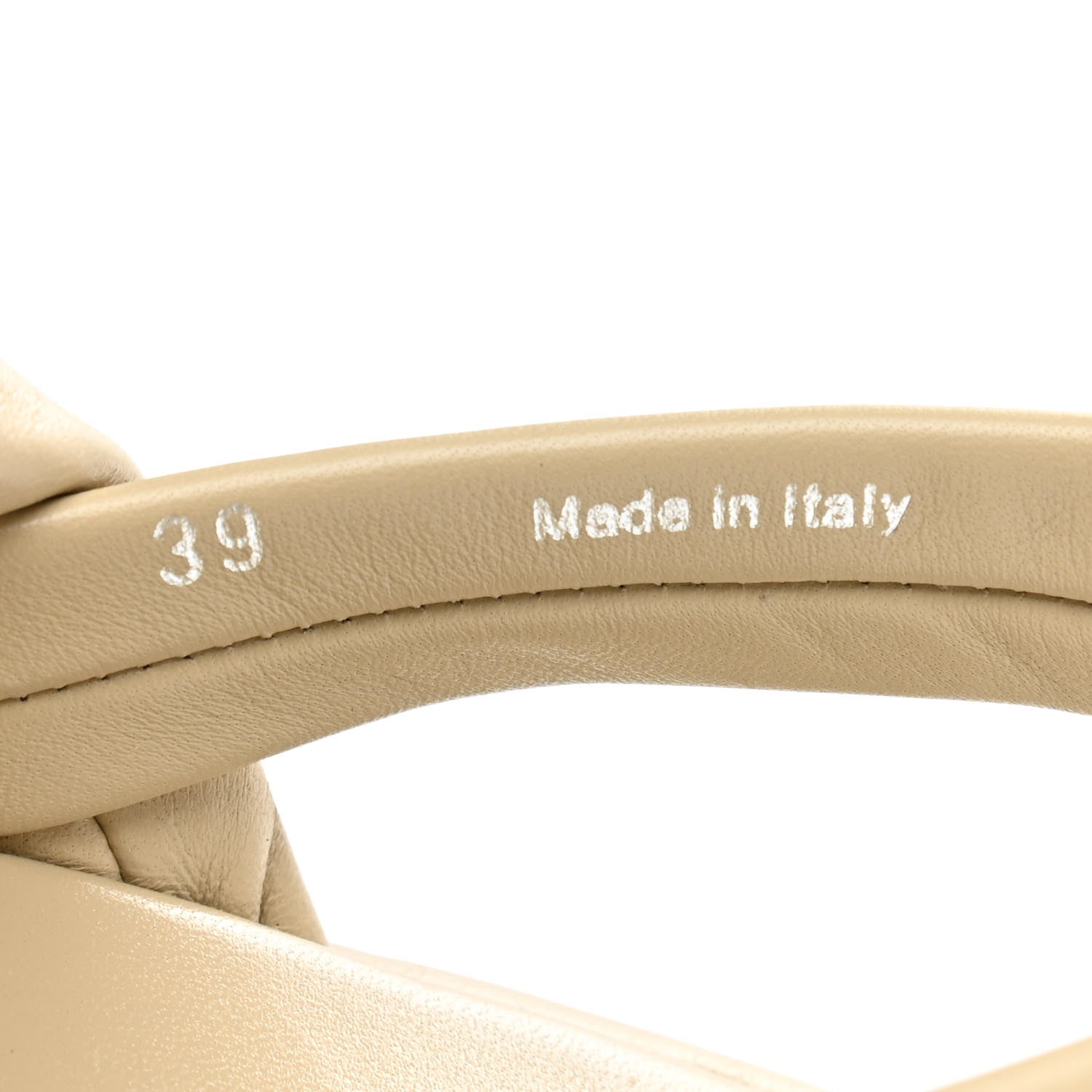 Prada Nappa Flatform 35mm Slingback Sandals 39 Deserto 8 of 9