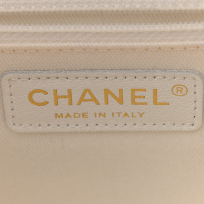 Chanel Caviar Quilted Small Business Affinity Flap White 6 of 11