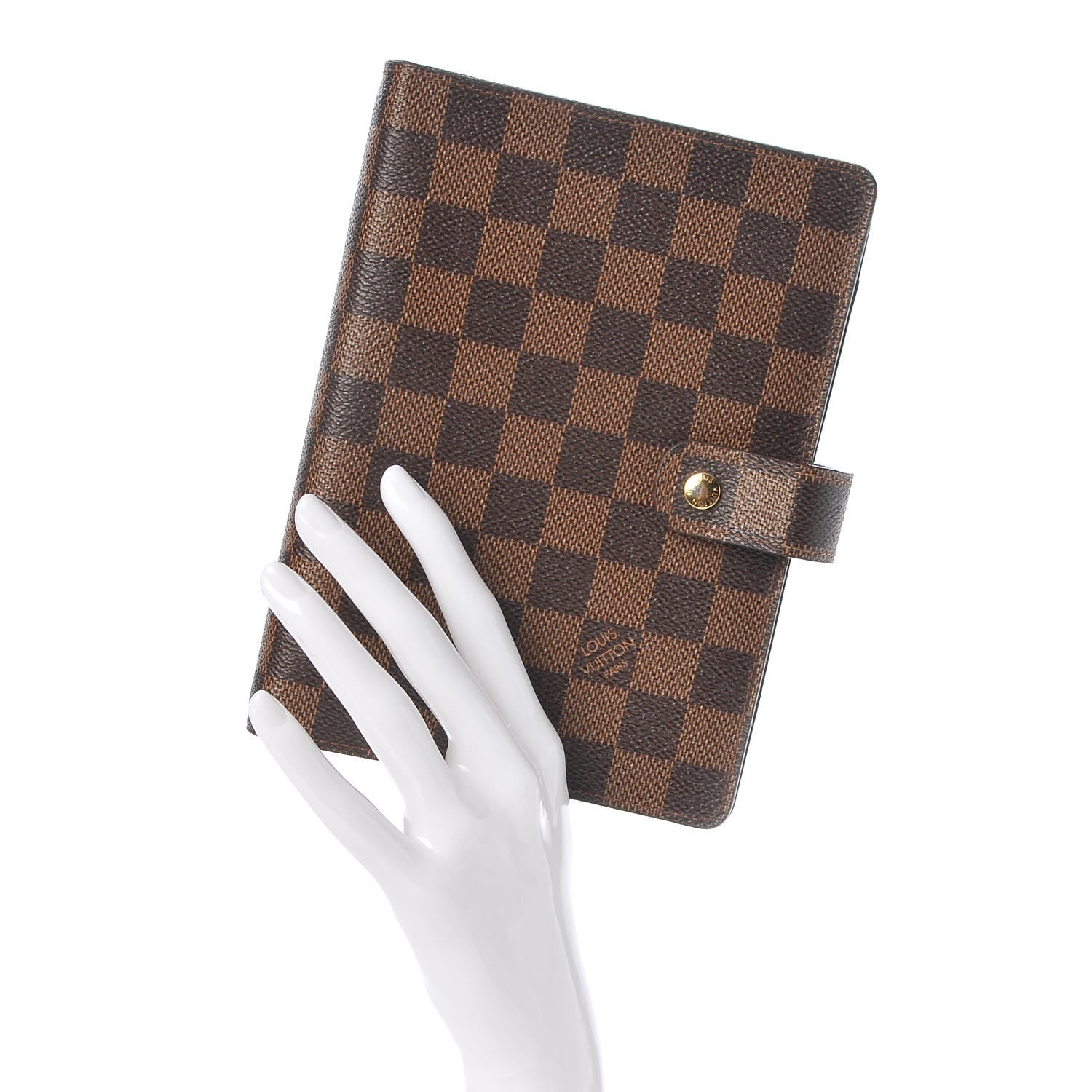 Louis Vuitton Damier Ebene Medium Ring Agenda Cover 2 of 7