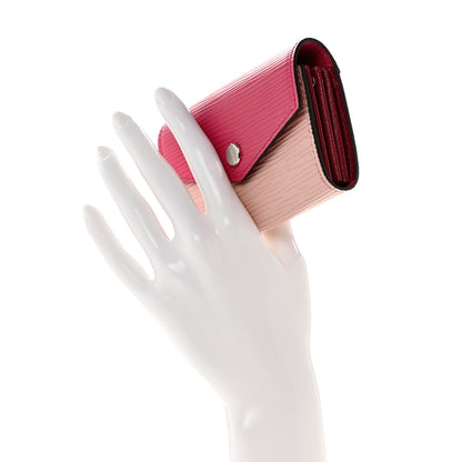 Louis Vuitton Epi Sarah Multicartes Hot Pink 2 of 8