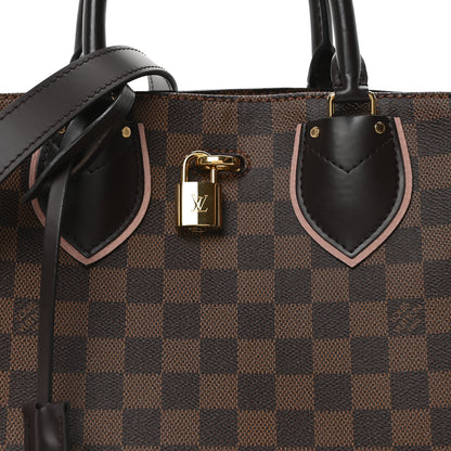 Louis Vuitton Cuir Taurillon Damier Ebene Normandy Magnolia 7 of 9