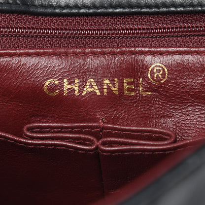 Chanel Lambskin Quilted Mini Square Flap Black 7 of 13