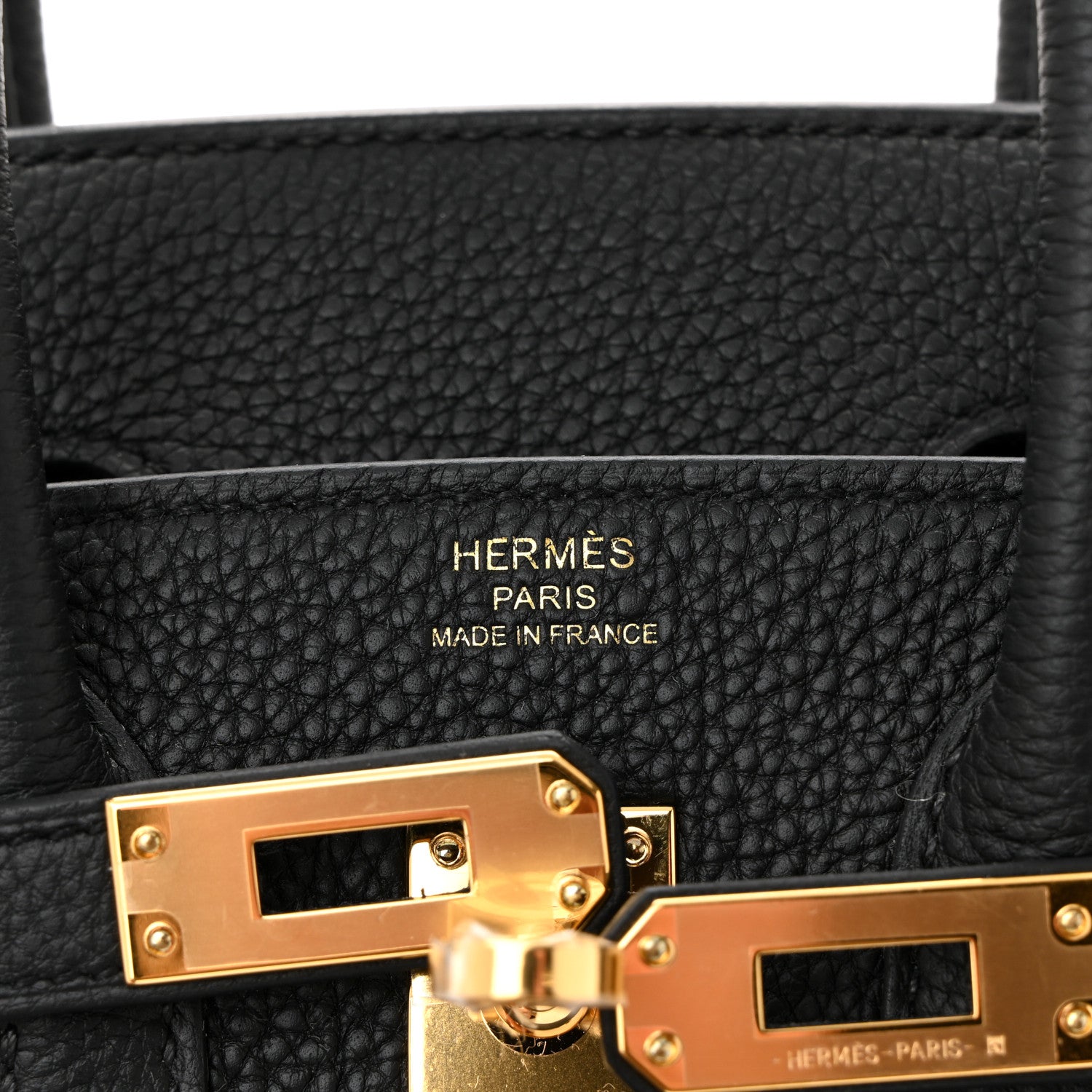Hermes Togo Birkin 25 Black 6 of 10