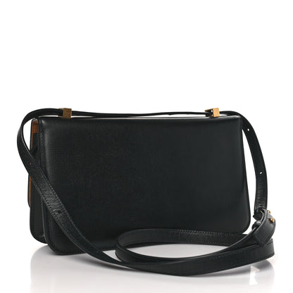 Bottega Veneta Calfskin Stamped Classic BV Bag Black 3 of 9