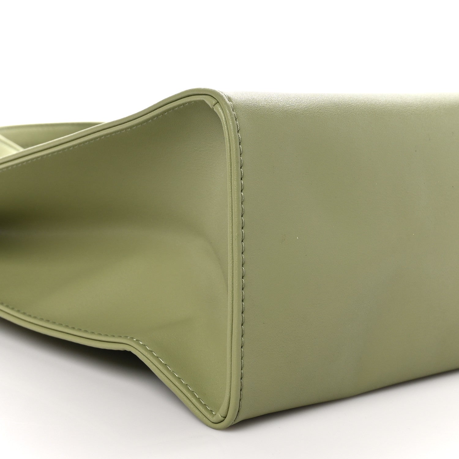 Telfar Vegan Leather Medium Shopping Bag Drab 7 of 8