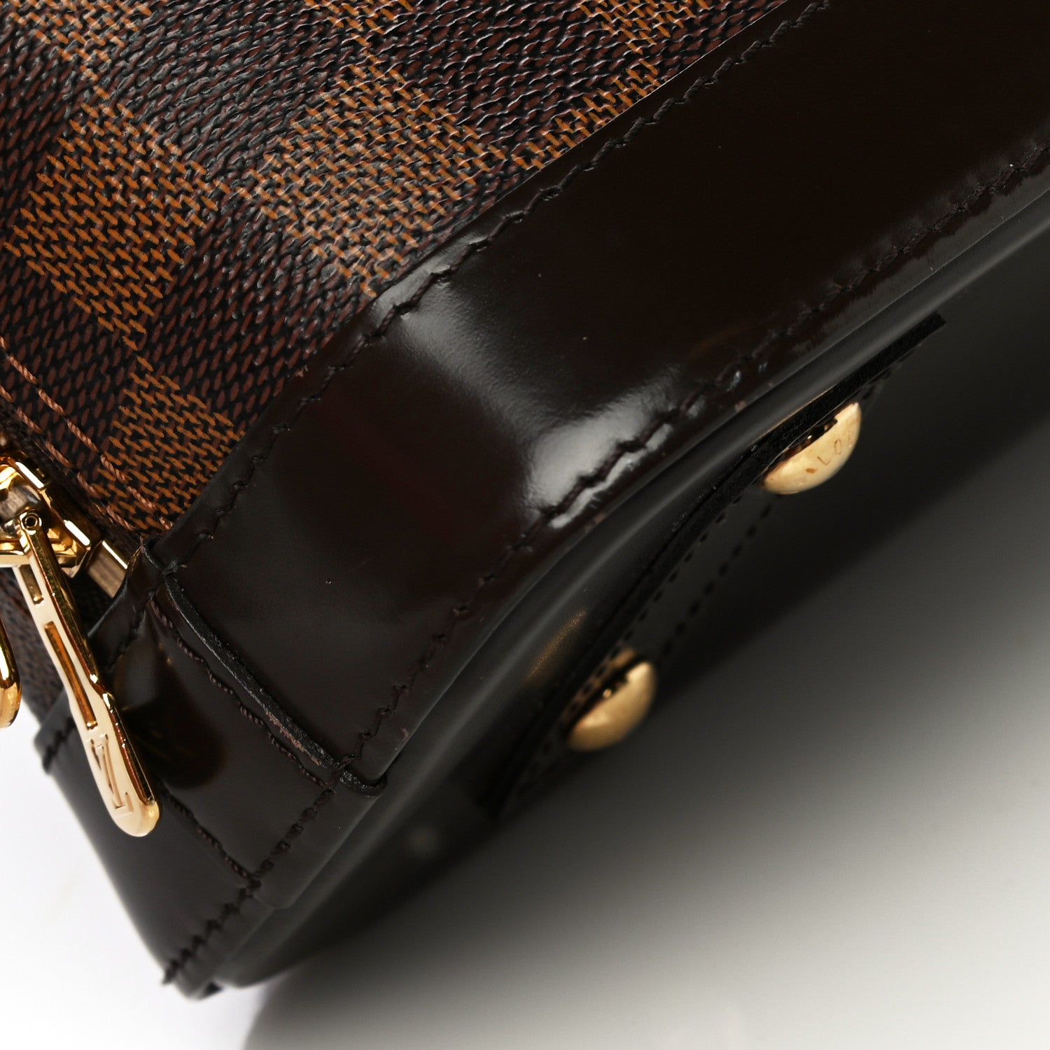 Louis Vuitton Damier Ebene Alma BB 9 of 10
