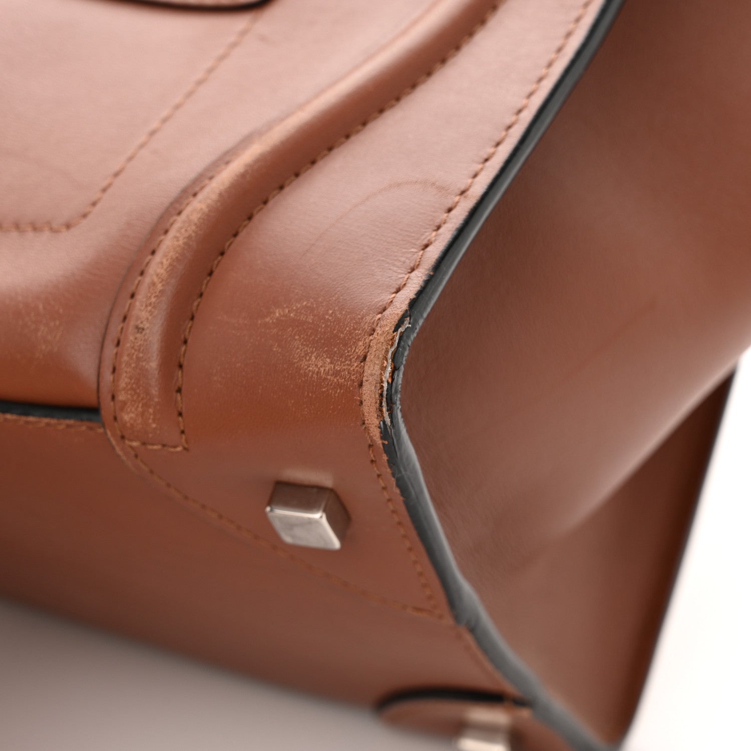 Celine Smooth Calfskin Mini Luggage Sienna 20 of 22