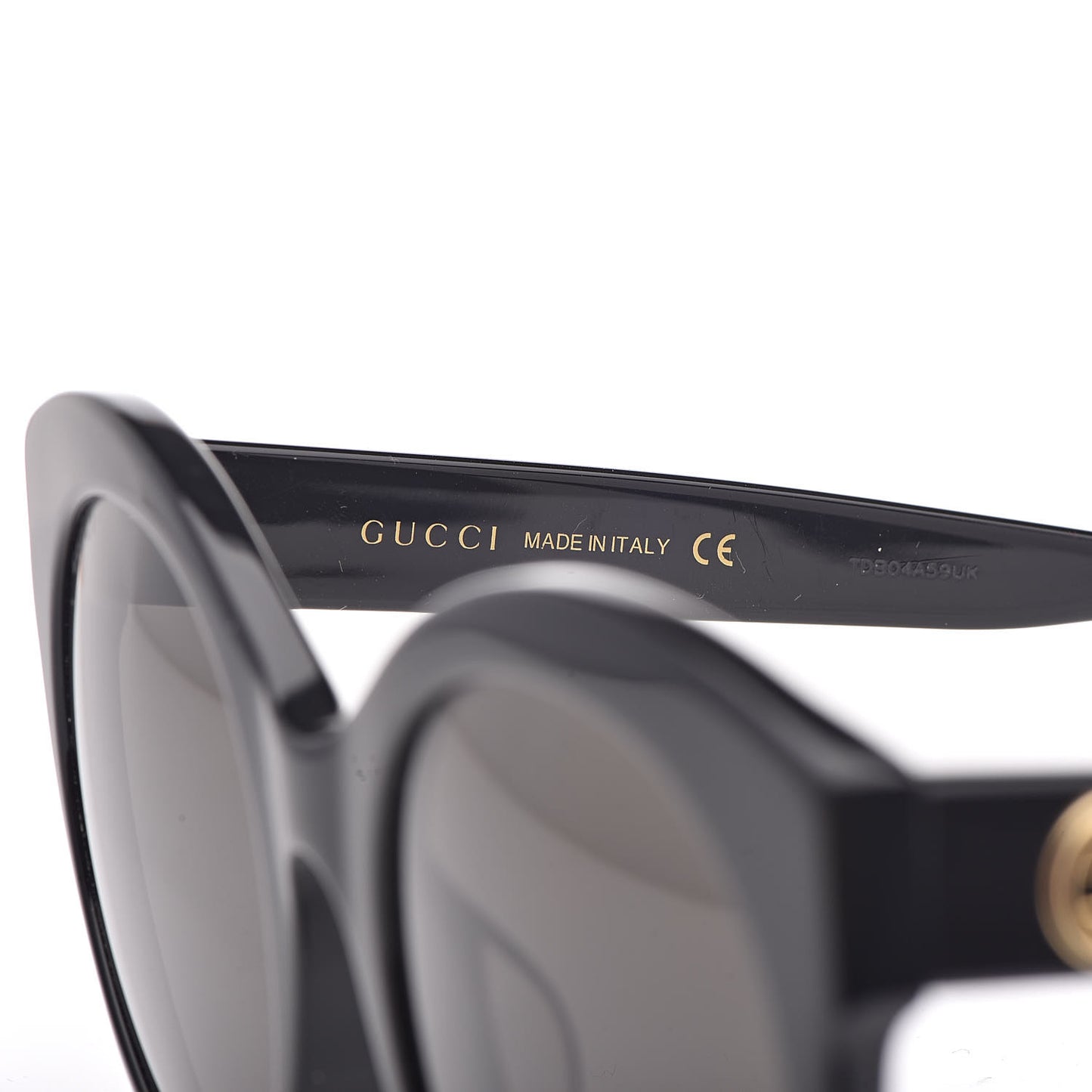 Round GG Sunglasses GG0028SA Black