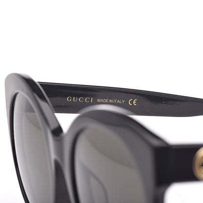 Gucci Round GG Sunglasses GG0028SA Black 11 of 18