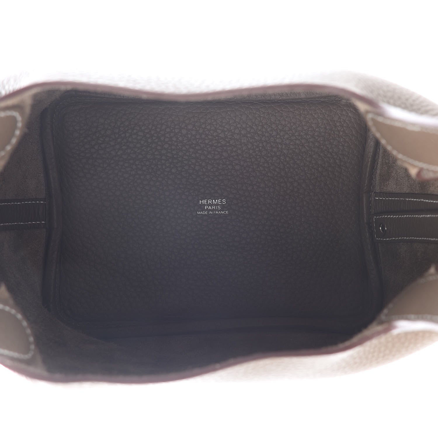 Hermes Taurillon Clemence Picotin Lock 18 PM Etoupe 5 of 9