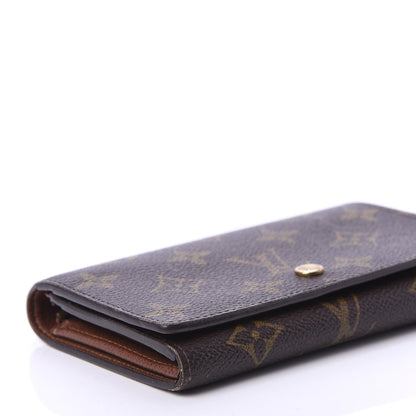 Louis Vuitton Monogram Porte-Monnaie Billets Tresor Wallet 8 of 9