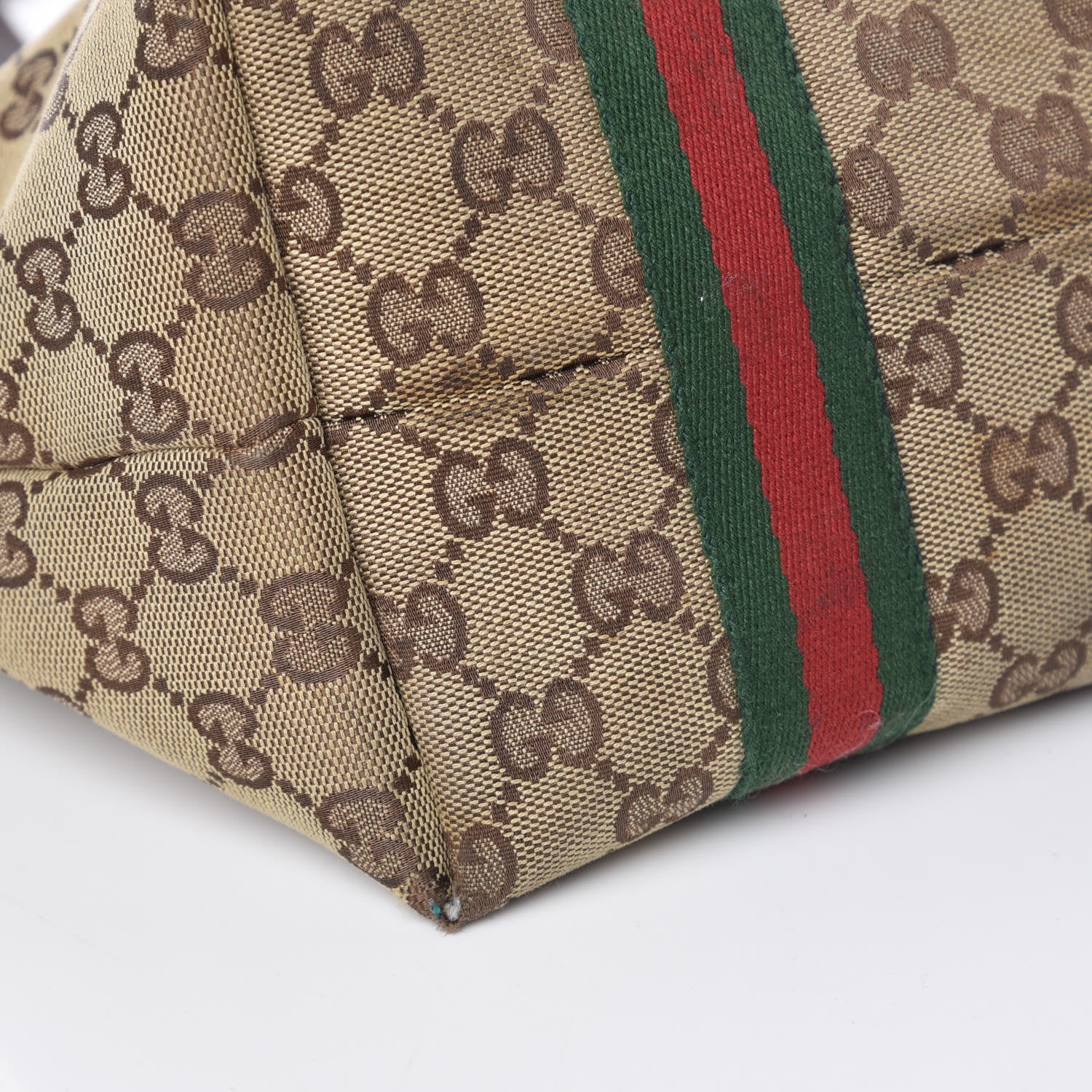 Gucci Monogram Medium Jolicoeur Tote Dark Brown 14 of 19