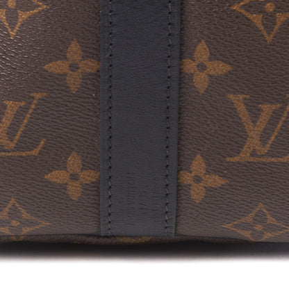 Louis Vuitton Monogram Macassar Keepall Bandouliere 45 8 of 11
