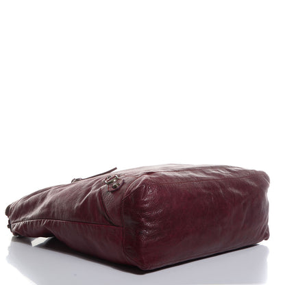 Balenciaga Agneau Classic Hardware Day Hobo Rouge Grenat 4 of 11