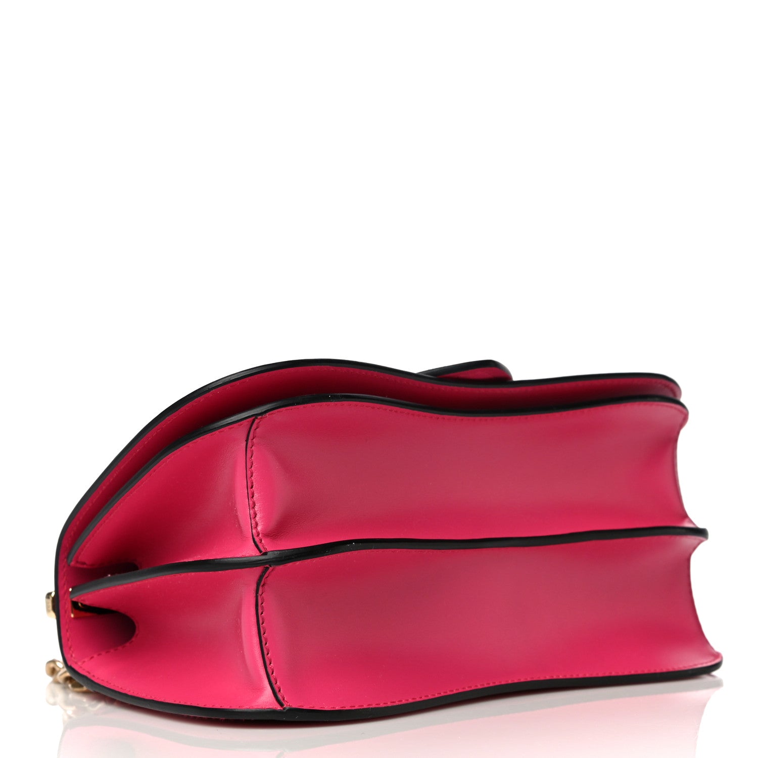 Prada City Calfskin Sidonie Small Chain Crossbody Bag Magenta 3 of 10