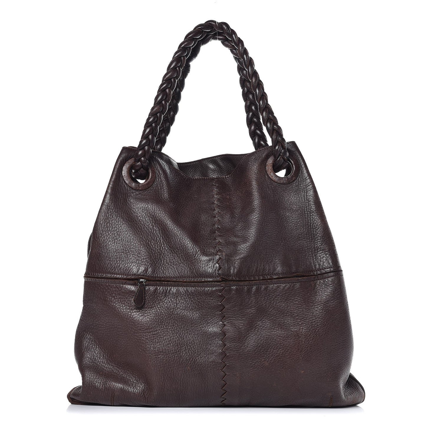 Cervo Deerskin Julie Tote Ebano