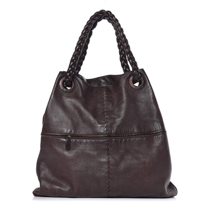 Bottega Veneta Cervo Deerskin Julie Tote Ebano 2 of 32
