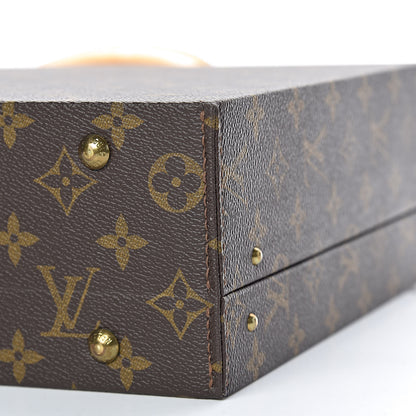 Louis Vuitton Monogram Jewellery Case Hard Trunk 17 of 22