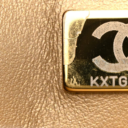 Chanel Lambskin Quilted Enamel Mini Pearl Crush Flap Black 7 of 11