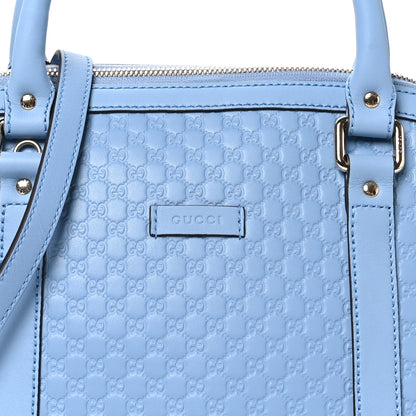 Gucci Microguccissima Medium Dome Bag Mineral Blue 8 of 10