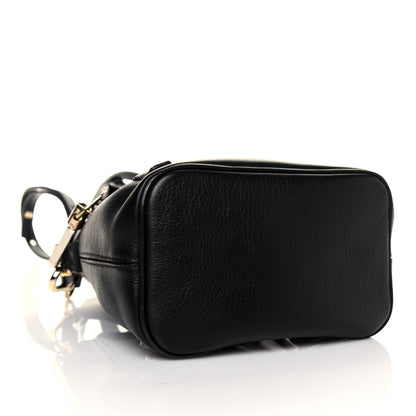Chloe Suede Calfskin Mini Faye Backpack Black 3 of 9