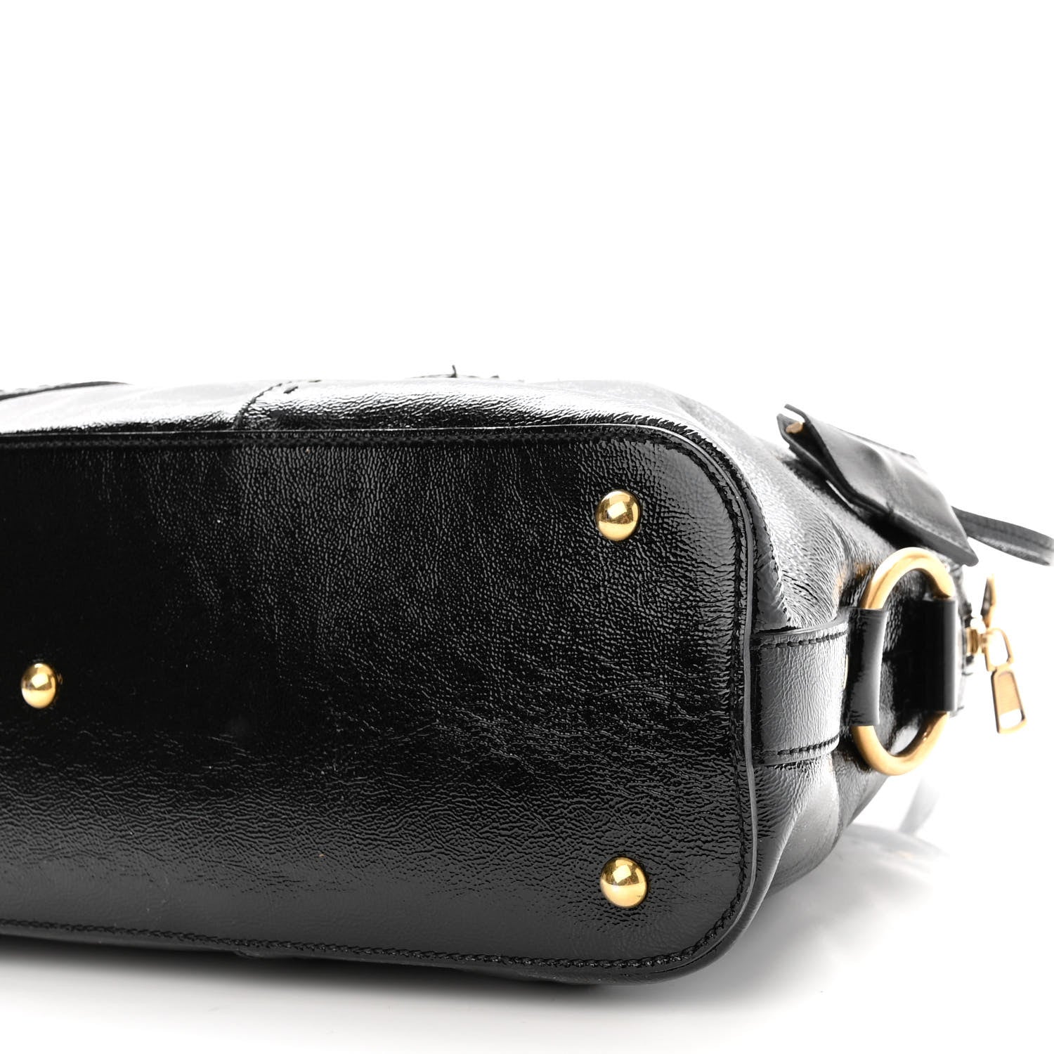 Saint Laurent Patent Large Muse Black 9 of 10