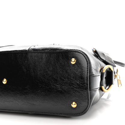 Saint Laurent Patent Large Muse Black 9 of 10