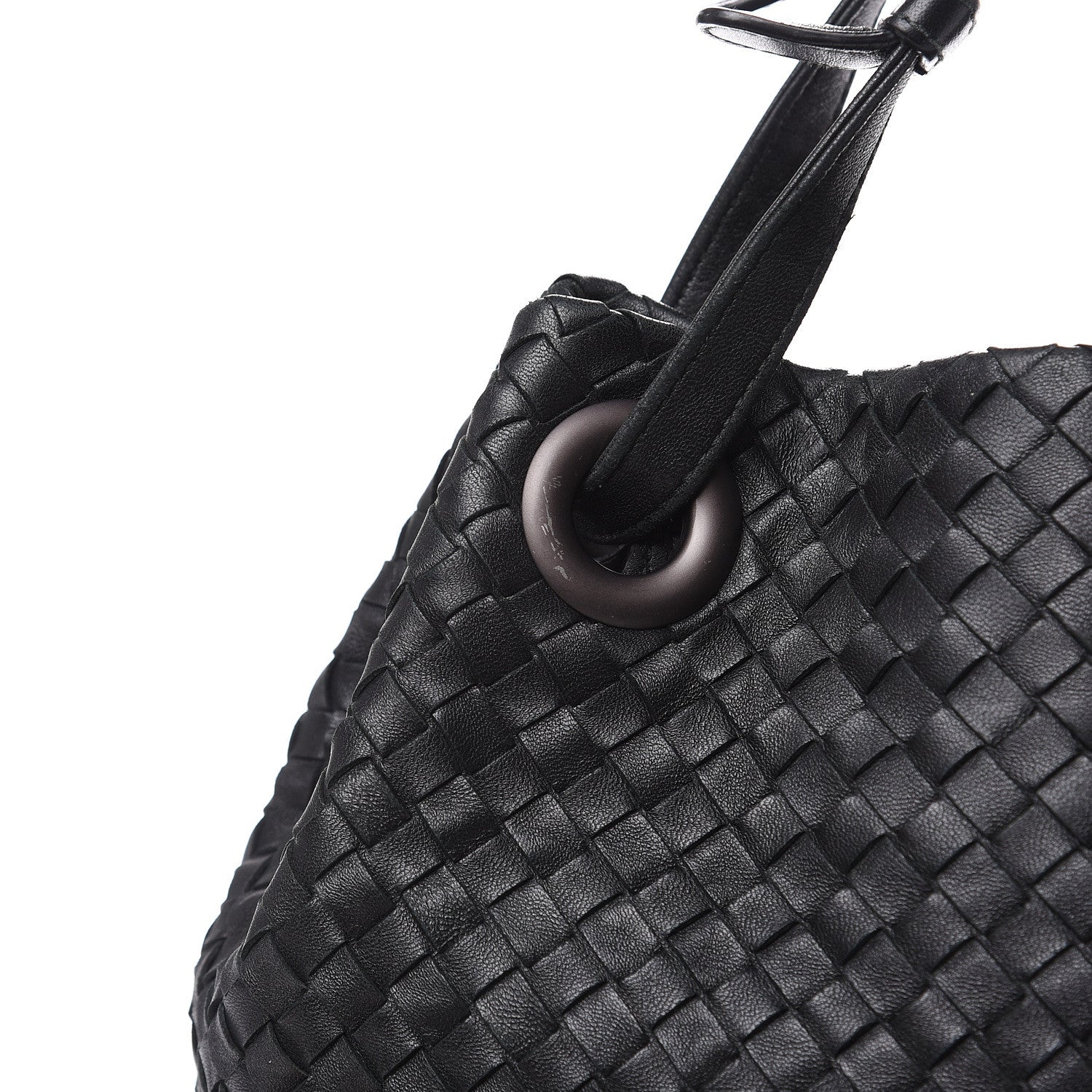 Bottega Veneta Nappa Intrecciato Medium Garda Bag Black 10 of 14