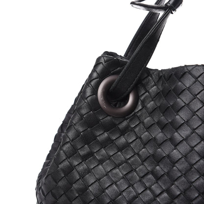 Bottega Veneta Nappa Intrecciato Medium Garda Bag Black 10 of 14