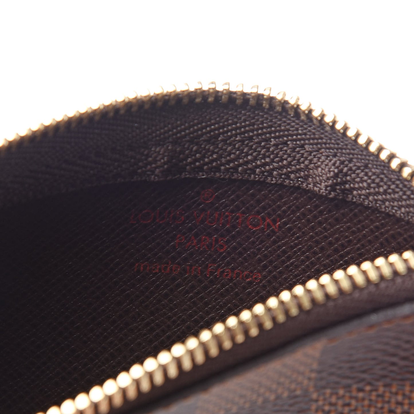 Damier Ebene Key Pouch