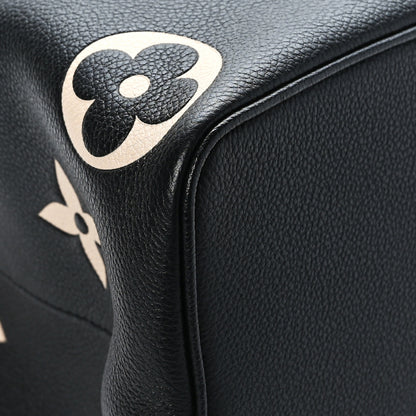 Louis Vuitton Empreinte Monogram Giant Neonoe MM Black Beige 9 of 12