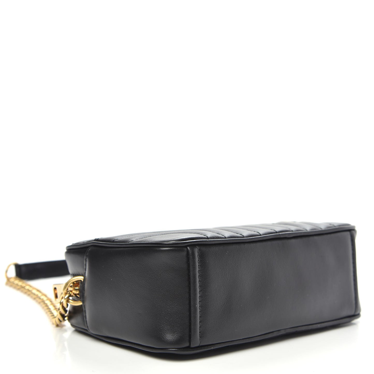 Soft Calfskin Diagramme Camera Bag Black