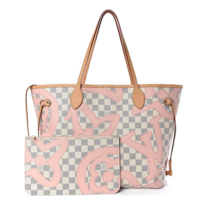 Louis Vuitton Damier Azur Tahitienne Neverfull MM 1 of 13