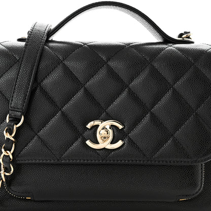 Chanel Caviar Quilted Medium Business Affinity Flap Black 8 of 11