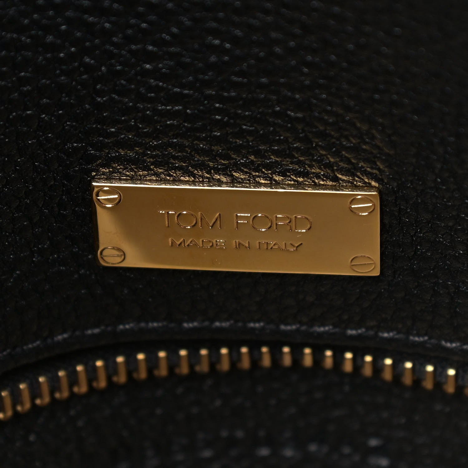 Tom Ford Grained Calfskin Medium Jennifer Crossbody Bag Black 6 of 8