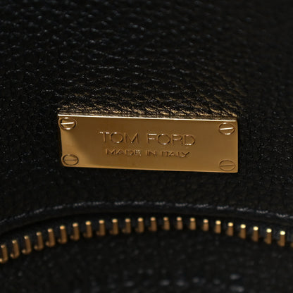 Tom Ford Grained Calfskin Medium Jennifer Crossbody Bag Black 6 of 8