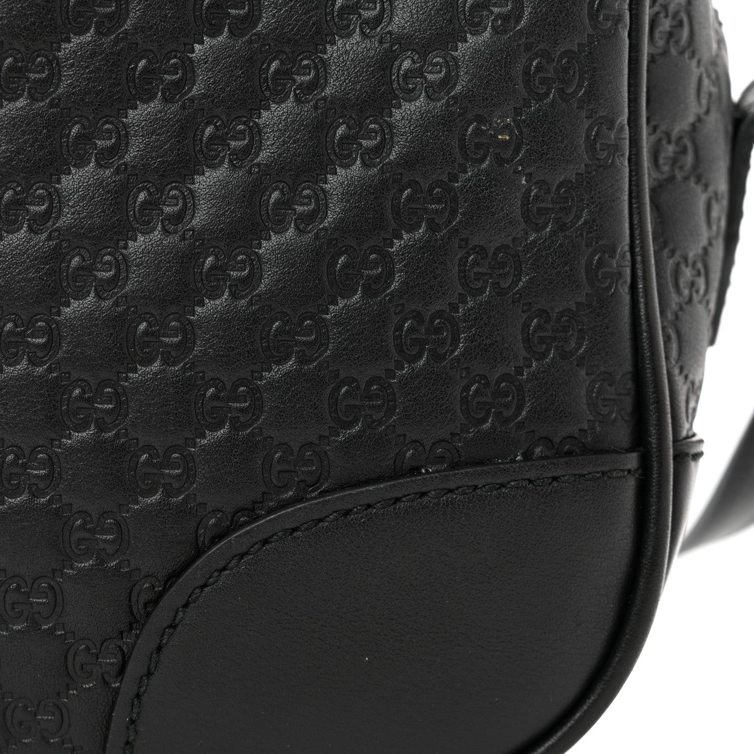 Gucci Microguccissima Mini Bree Messenger Bag Black 11 of 11