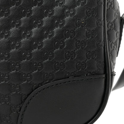 Gucci Microguccissima Mini Bree Messenger Bag Black 11 of 11