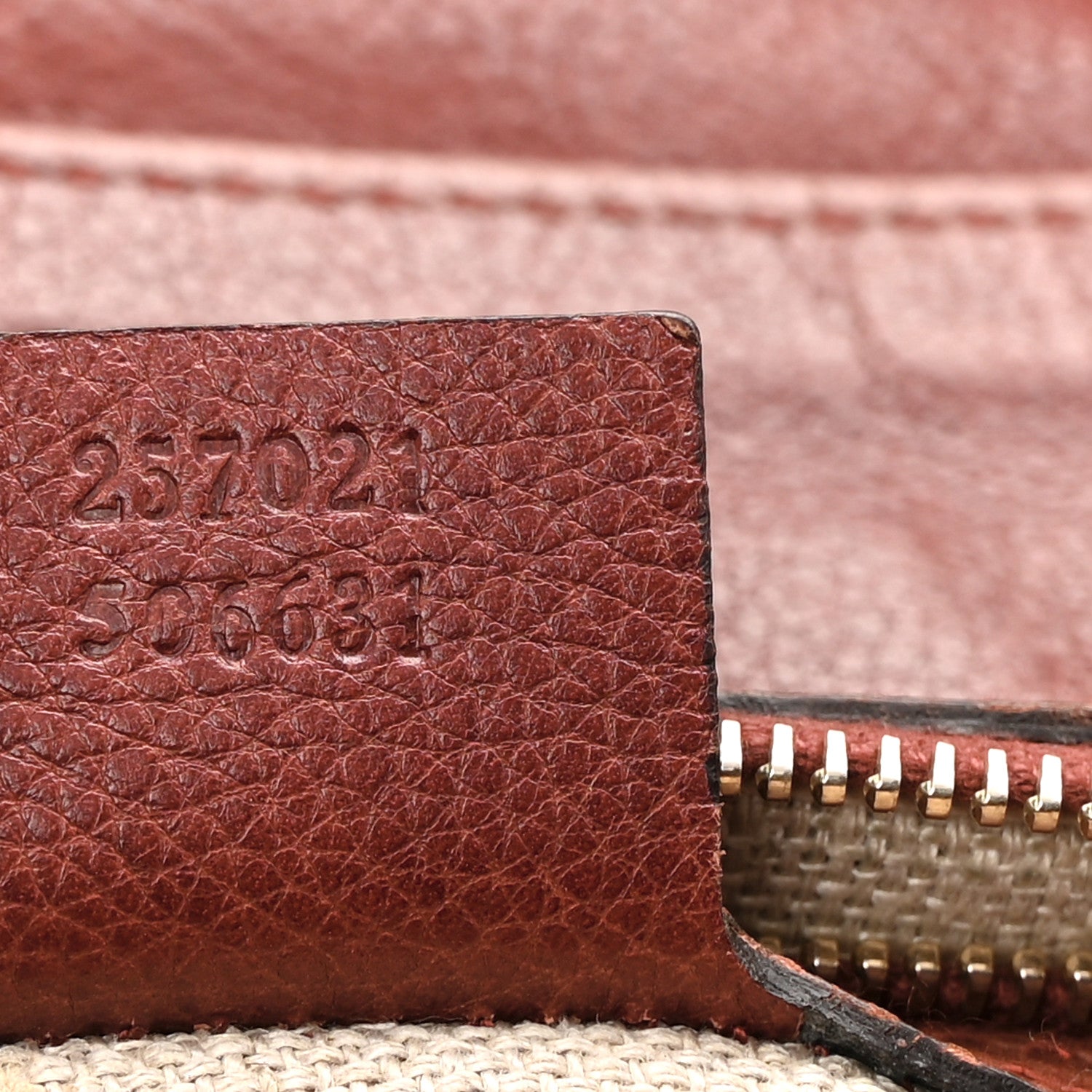 Gucci Monogram Medium Marrakech Hobo Red 7 of 15