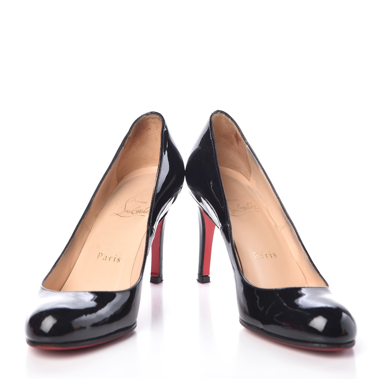Christian Louboutin Patent Simple 85 Pumps 35 Black 5 of 15