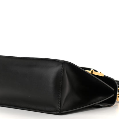 Prada City Calfskin Saffiano Cahier Top Handle Bag Black 9 of 9