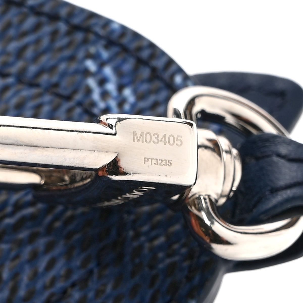 Monogram Owl Bag Charm Ocean