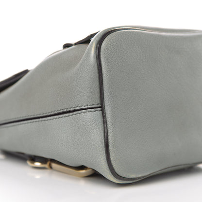 Chloe Suede Calfskin Mini Faye Backpack Cloudy Blue 9 of 10