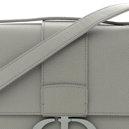 Christian Dior Ultra Matte Grained Calfskin 30 Montaigne Flap Bag Grey 8 of 10