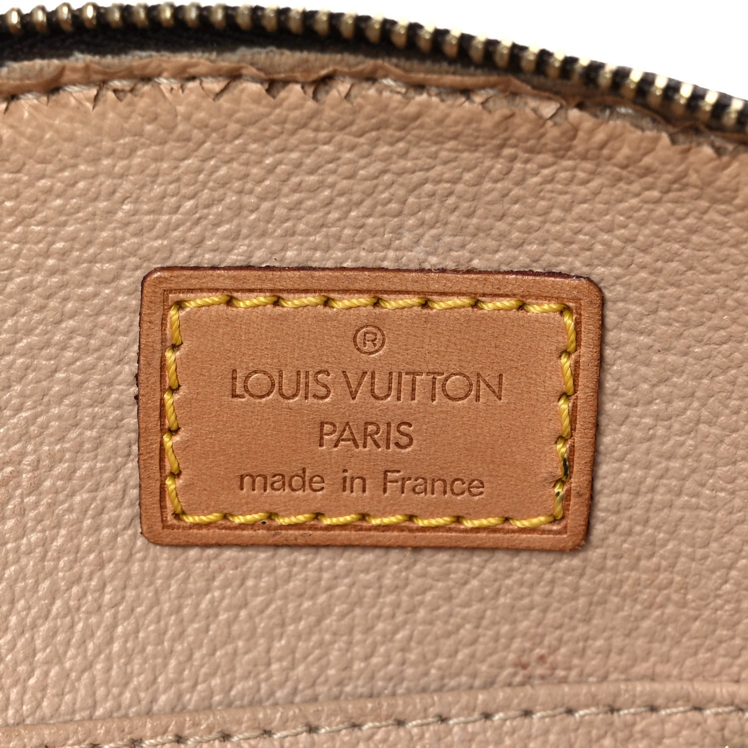 Louis Vuitton Monogram Trousse Demi Ronde 6 of 10