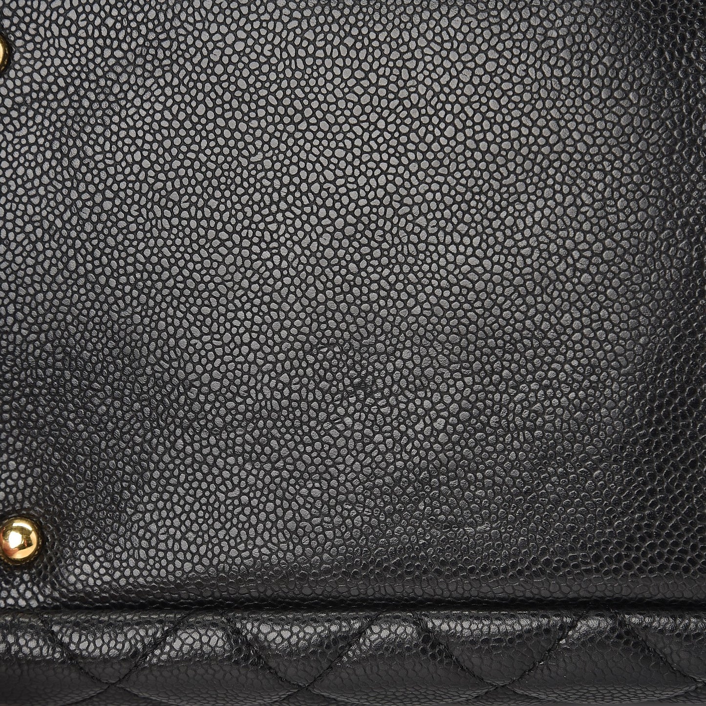 Caviar Quilted XL Grand Shopping Tote GST Black