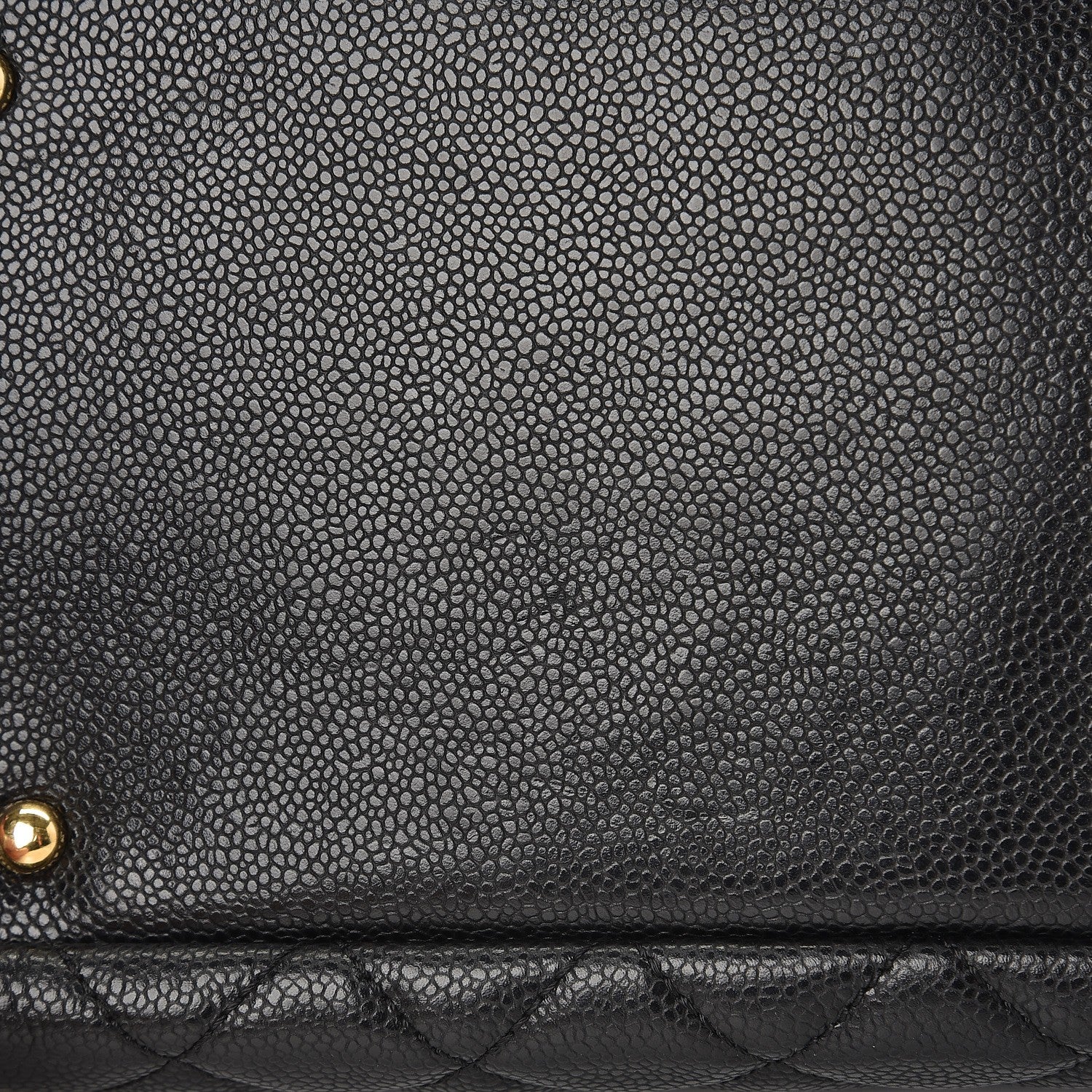 Chanel Caviar Quilted XL Grand Shopping Tote GST Black 9 of 12